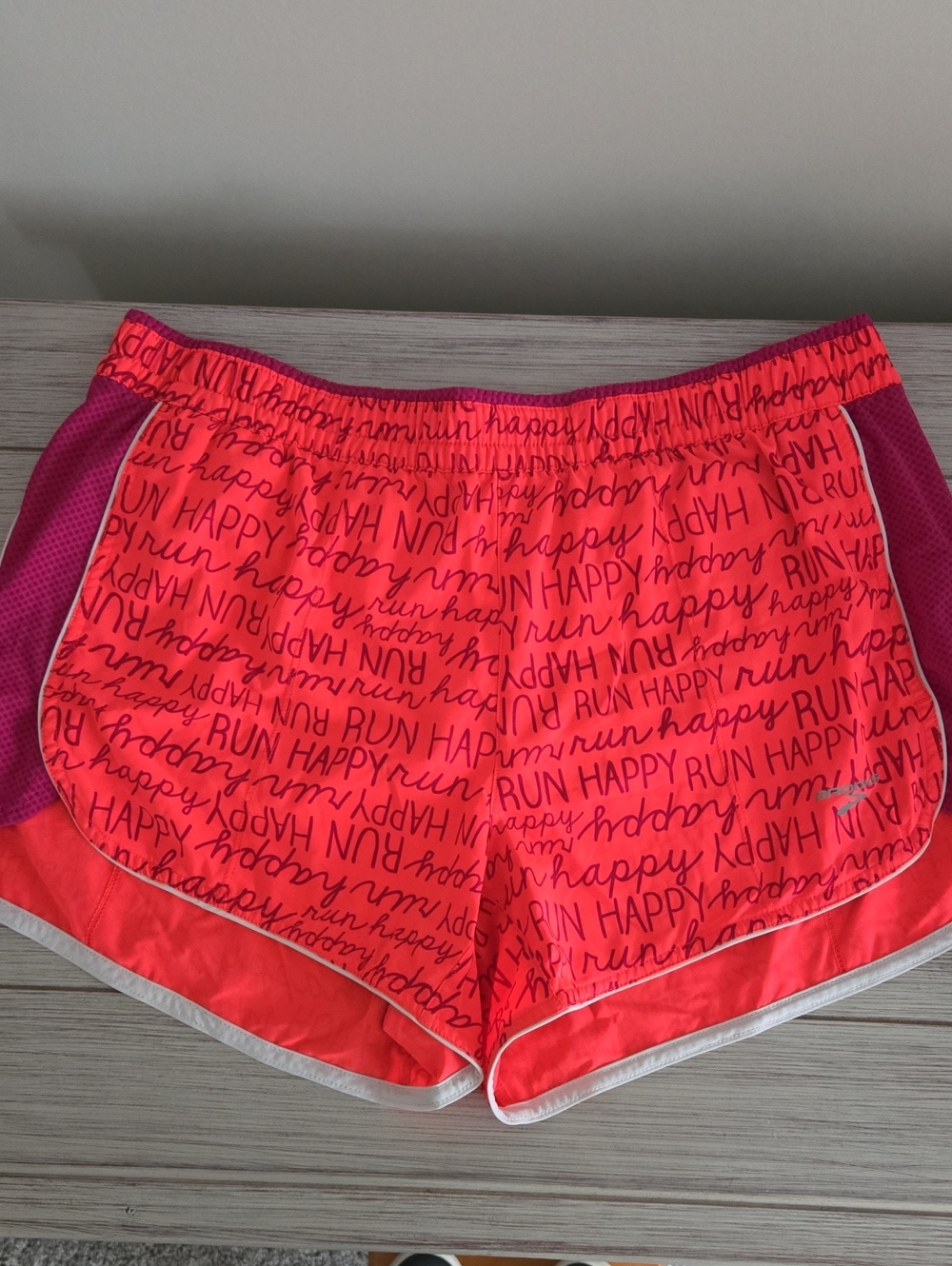 Brooks Women's Hot Pink 'Run Happy' Active Shorts